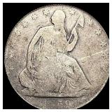 1859-O Seated Liberty Half Dollar NICELY CIRCULATE