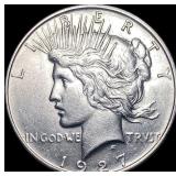 1927 Silver Peace Dollar UNCIRCULATED