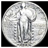 1928-D Silver Standing Liberty Quarter NEARLY UNCI