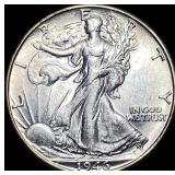 1946-S Silver Half Dollar Walking Liberty UNCIRCUL