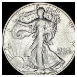 1927-S Walking Liberty Half Dollar NEARLY  UNCIRC