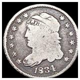 1843 Capped Bust Half Dime NICELY CIRCULATED