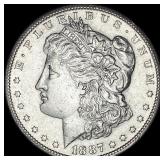 1887-S Silver Morgan Dollar UNCIRCULATED