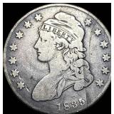 1835 Capped Bust Half Dollar NICELY CIRCULATED