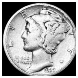 1927 Mercury Dime LIGHTLY CIRCULATED