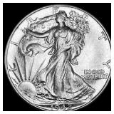 1942 Silver Walking Liberty Half Dollar CHOICE BU