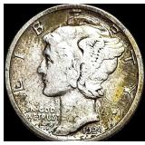 1924-S Silver Mercury Dime LIGHTLY CIRCULATED