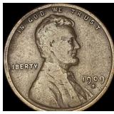 1909-S Lincoln Wheat Cent NICELY CIRCULATED