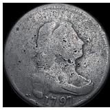 1797 Draped Bust Large Cent NICELY CIRCULATED