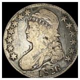 1826 Capped Bust Half Dollar NICELY CIRCULATED