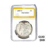 1889-O Morgan Silver Dollar PGA MS63