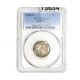 1938-D Buffalo Nickel PCGS MS65