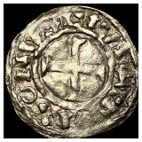 France Abbey of St.Martin 1150-1200 Silver Denier