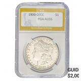 1900-O/CC Morgan Silver Dollar PGA AU55
