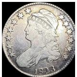 1823 Capped Bust Half Dollar LIGHTLY CIRCULATED
