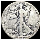 1919-S Silver Walking Liberty Half Dollar NICELY C