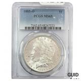 1885-O Morgan Silver Dollar PCGS MS65