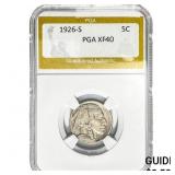 1926-S Buffalo Nickel PGA XF40
