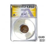 1924-D Wheat Cent ANACS EF40