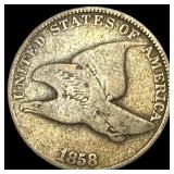 1858 Flying Eagle Cent NICELY CIRCULATED