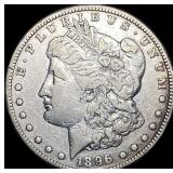 1896-S Silver Morgan Dollar NEARLY UNCIRCULATED