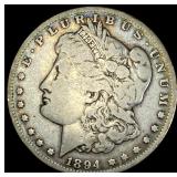 1894-S Silver Morgan Dollar LIGHTLY CIRCULATED