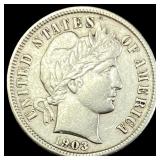 1903 Silver Barber Dime CLOSELY UNCIRCULATED