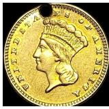 1889 Gold $1 Indian Head Type 3 HIGH GRADE