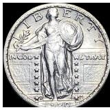 1920-S Silver Standing Liberty Quarter CLOSELY UNC