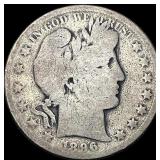 1896-O Silver Barber Half Dollar NICELY CIRCULATED
