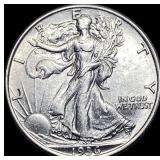 1936 Silver Half Dollar Walking Liberty CLOSELY UN
