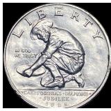 1925-S Silver California Diamond Jubilee Half Doll