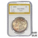 1904 Morgan Silver Dollar PGA MS65