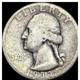 1932-D Silver Washington Quarter NICELY CIRCULATED