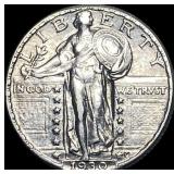 1930 Standing Liberty Silver Quarter CLOSELY UNCIR