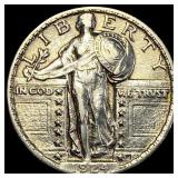 1924 Standing Liberty Silver Quarter CLOSELY UNCIR