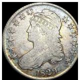 1829 Capped Bust Half Dollar NICELY CIRCULATED