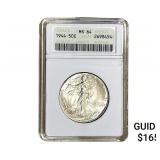 1944 Walking Liberty Half Dollar ANACS MS64