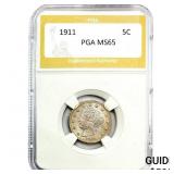 1911 Liberty Victory Nickel PGA MS65