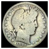 1896-O Silver Barber Half Dollar NICELY  CIRCULAT