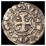1248-1279 Porrtugal Alfonso III Silver Dinero NEAR