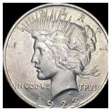 1923 Silver Peace Dollar CHOICE BU