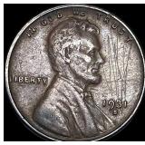 1931-S Lincoln Wheat Cent NEARLY UNCIRCULATED