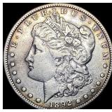 1892-S Silver Morgan Dollar LIGHTLY CIRCULATED