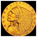 1926 Indian Head Gold $2.50 Quarter Eagle CLOSELY