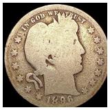 1896-O Barber Quarter NICELY CIRCULATED