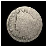 1886 Liberty Head Nickel (No Cents) NICELY  CIRCU