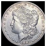 1887-S Silver Morgan Dollar CLOSELY UNCIRCULATED