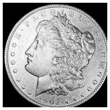 1902 Morgan Silver Dollar CLOSELY UNCIRCULATED