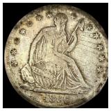 1866-S Silver Half Dollar NICELY CIRCULATED